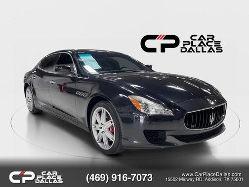 Black 2015 Maserati Quattroporte S Q4