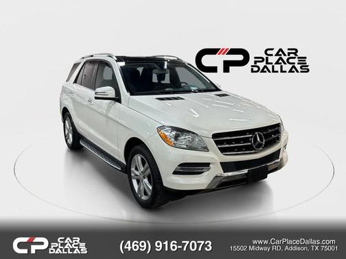 White 2015 Mercedes-Benz M-Class 4MATIC