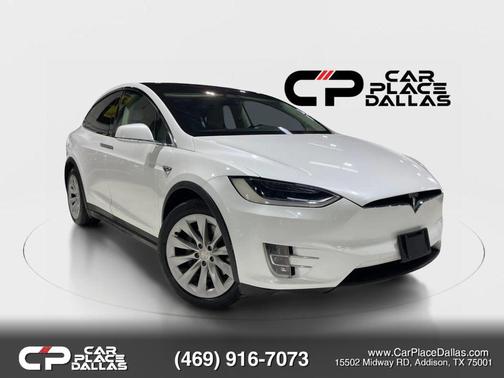 White 2016 Tesla Model X 90D