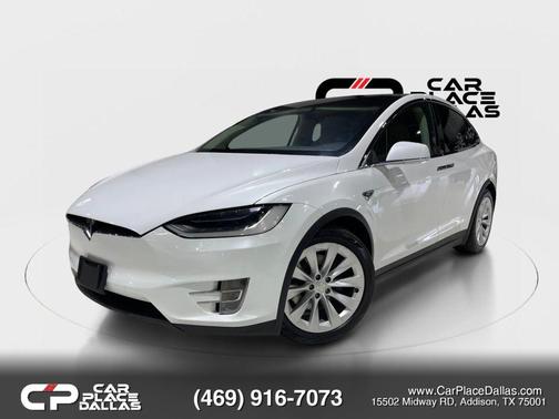 White 2016 Tesla Model X 90D