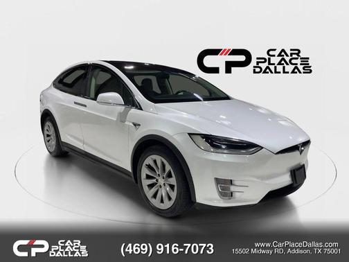 White 2016 Tesla Model X 90D