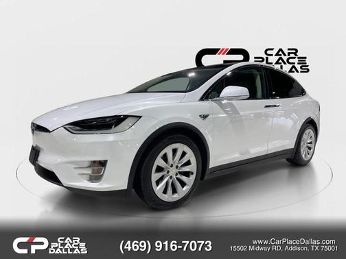 White 2016 Tesla Model X 90D