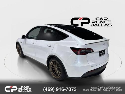 White 2021 Tesla Model Y Long Range Dual Motor All-Wheel Drive