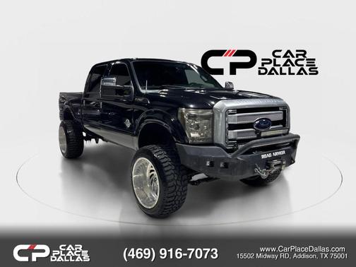 Black 2015 Ford F-250 Platinum