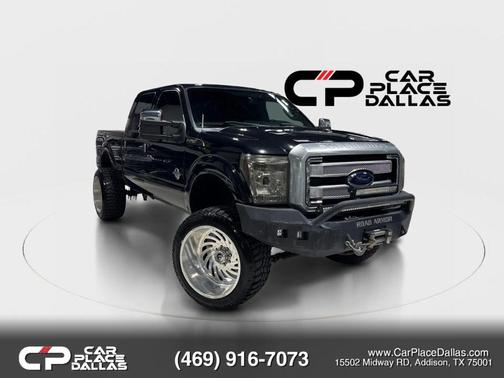 Black 2015 Ford F-250 Platinum