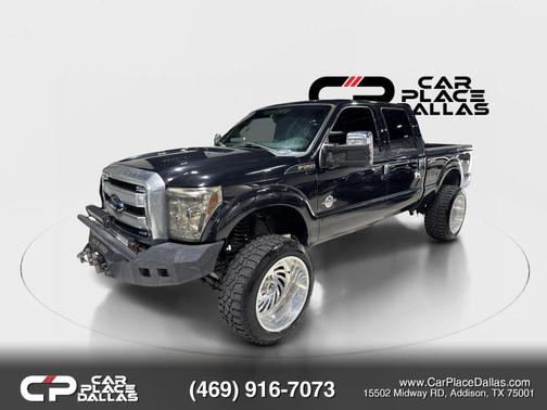 Black 2015 Ford F-250 Platinum