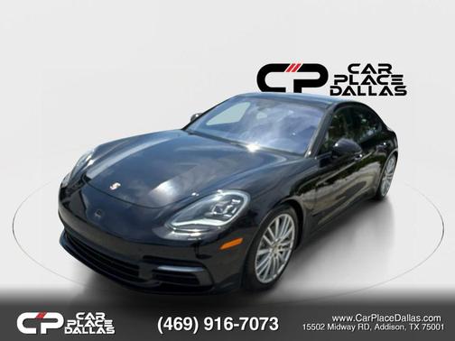 Black 2017 Porsche Panamera 4