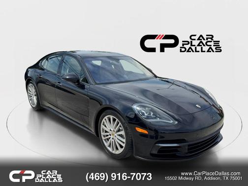 Black 2017 Porsche Panamera 4