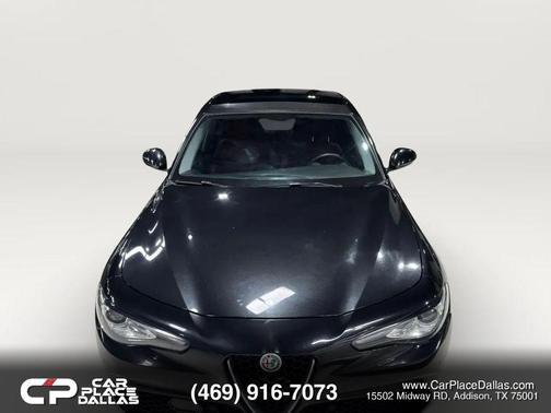 Black 2017 Alfa Romeo Giulia Ti