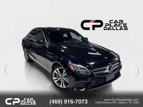 Black 2019 Mercedes-Benz C-Class C 300 Sedan 4D