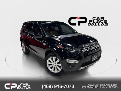 Black 2015 Land Rover Discovery Sport HSE LUX