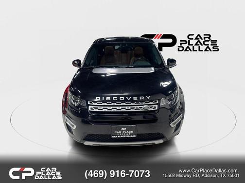 Black 2015 Land Rover Discovery Sport HSE LUX