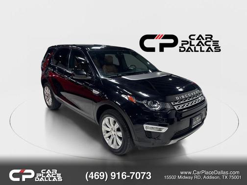 Black 2015 Land Rover Discovery Sport HSE LUX