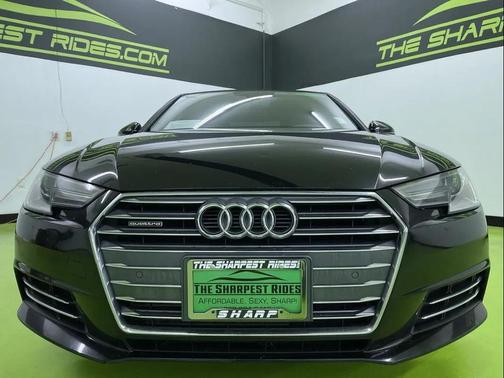 Black 2017 Audi A4 2.0T Premium