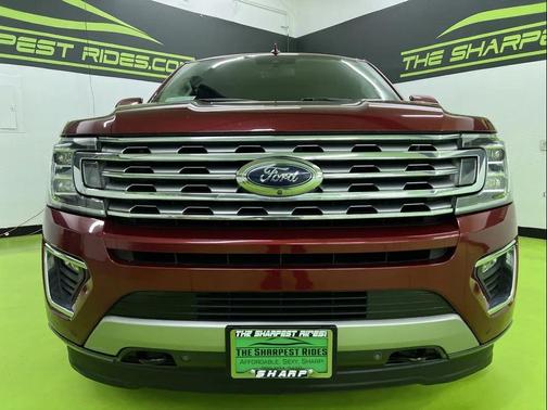 Red 2018 Ford Expedition Max Limited