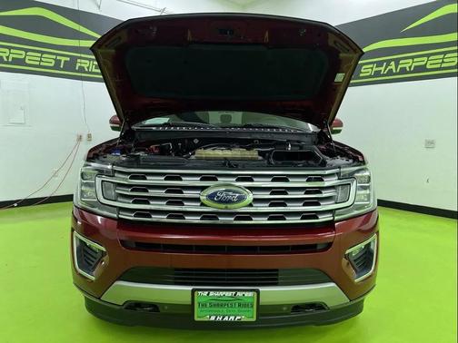 Red 2018 Ford Expedition Max Limited