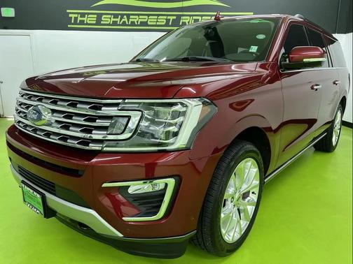 Red 2018 Ford Expedition Max Limited