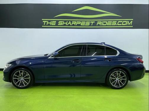Blue 2020 BMW 330 xDrive