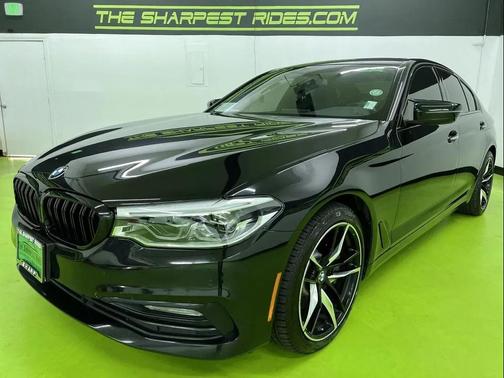 Black 2017 BMW 540 xDrive