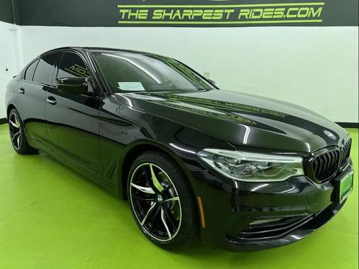 Black 2017 BMW 540 xDrive