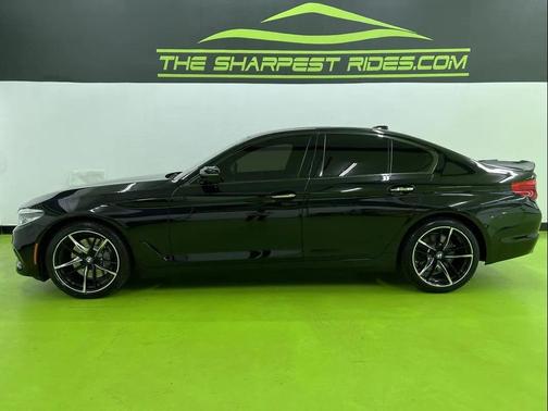 Black 2017 BMW 540 xDrive