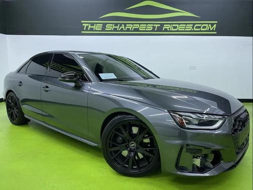 Gray 2021 Audi S4 Premium Plus TFSI quattro Tiptronic