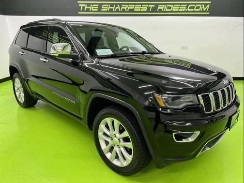 Black 2017 Jeep Grand Cherokee Limited