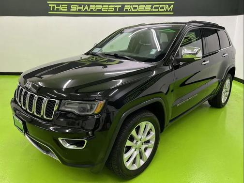 Black 2017 Jeep Grand Cherokee Limited