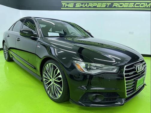 Black 2017 Audi A6 Premium Plus