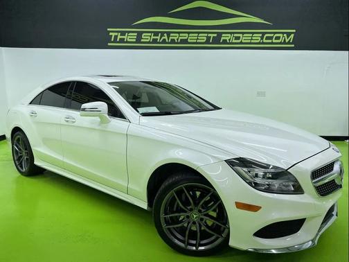 White 2015 Mercedes-Benz CLS-Class