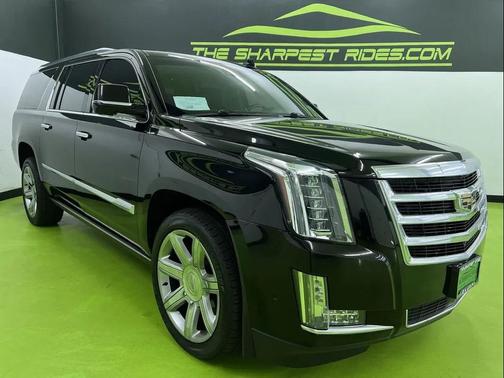Black 2018 Cadillac Escalade ESV Premium Luxury