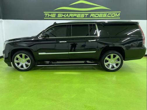 Black 2018 Cadillac Escalade ESV Premium Luxury