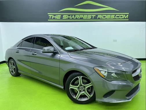 Gray 2018 Mercedes-Benz CLA 250 Base