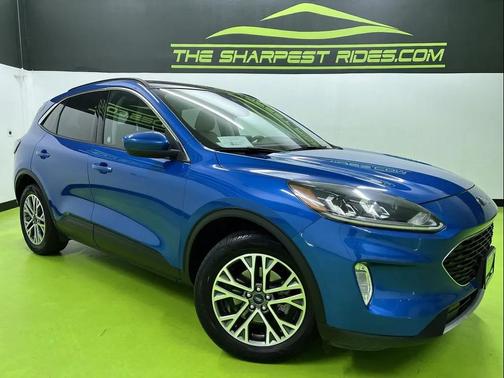 Blue 2021 Ford Escape SEL