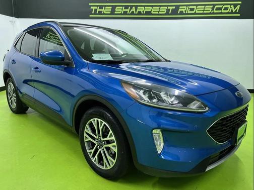 Blue 2021 Ford Escape SEL