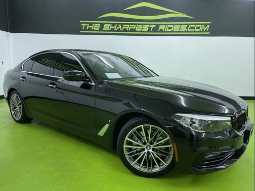Black 2018 BMW 530e iPerformance