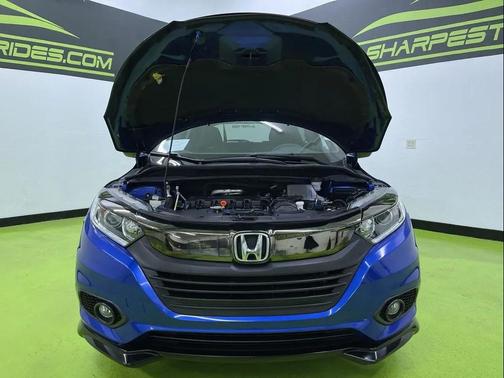 Blue 2021 Honda HR-V AWD Sport