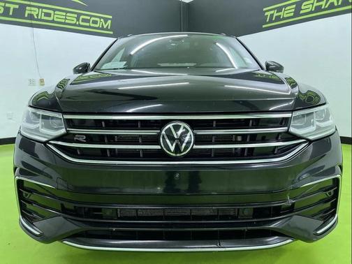 Black 2022 Volkswagen Tiguan 2.0T SEL R-Line 4MOTION