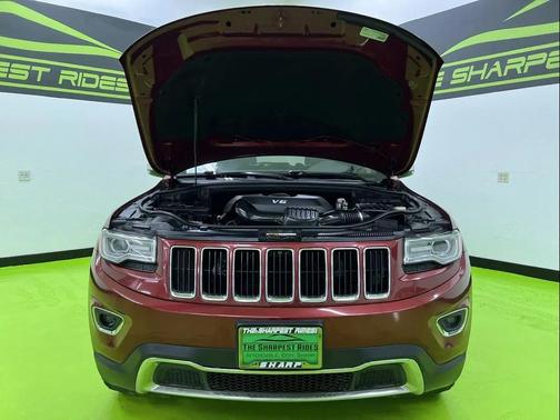 Red 2015 Jeep Grand Cherokee Limited