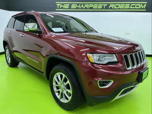Red 2015 Jeep Grand Cherokee Limited