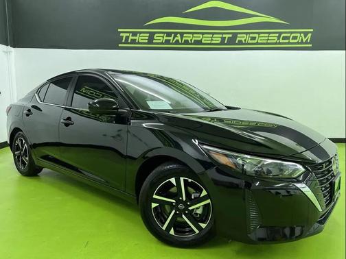Black 2025 Nissan Sentra SV