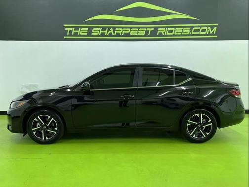 Black 2025 Nissan Sentra SV