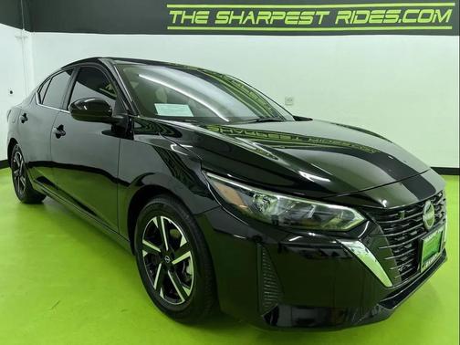Black 2025 Nissan Sentra SV