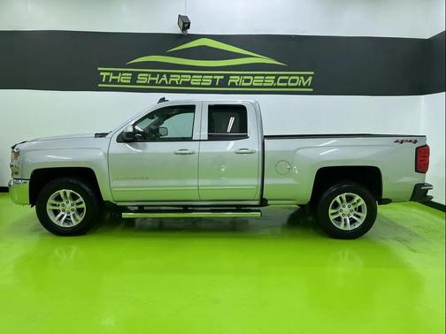 Silver 2018 Chevrolet Silverado 1500 1LT
