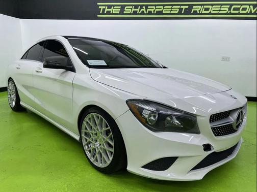White 2016 Mercedes-Benz CLA-Class Base
