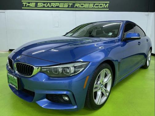 Blue 2018 BMW 430 Gran Coupe i