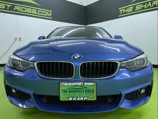 Blue 2018 BMW 430 Gran Coupe i