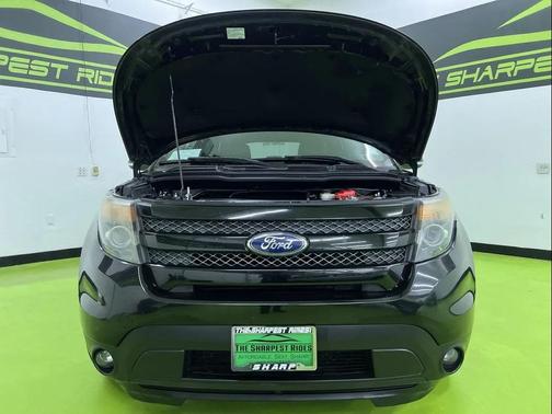 Black 2015 Ford Explorer Sport
