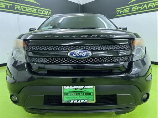Black 2015 Ford Explorer Sport