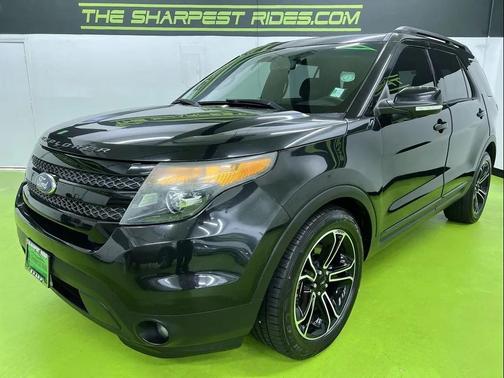 Black 2015 Ford Explorer Sport